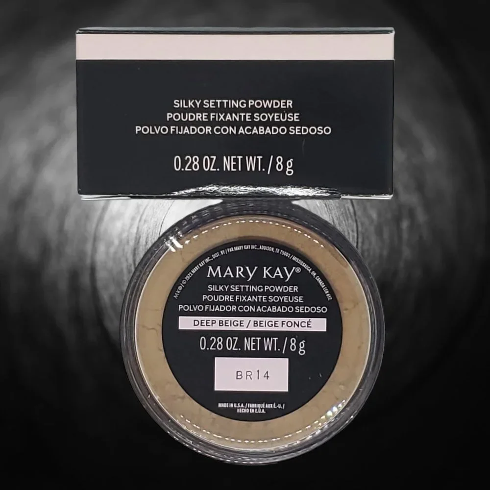 Deep Beige Silky Setting Powder - Mary Kay